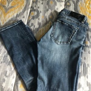 Buckle jeans straight leg